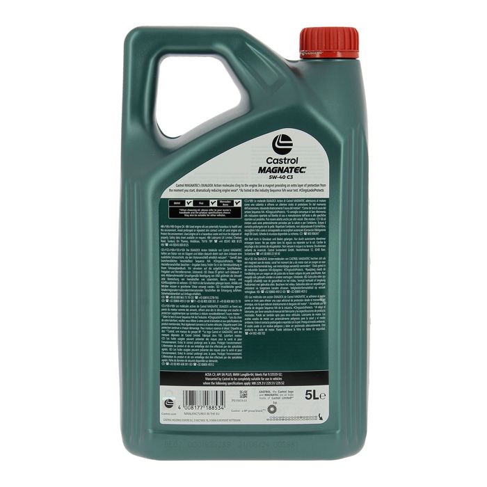 CASTROL Magnatec 5W-40 C3 5L - huile moteur 5W40