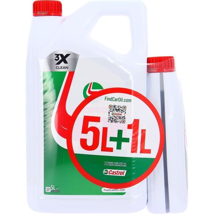 Huile Moteur - CASTROL GTX - 5W-30 C4 - 5L+1L - 057036