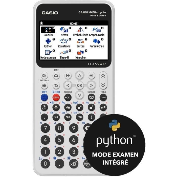 Calculatrice Casio Graph Math Plus - Calculatrice graphique