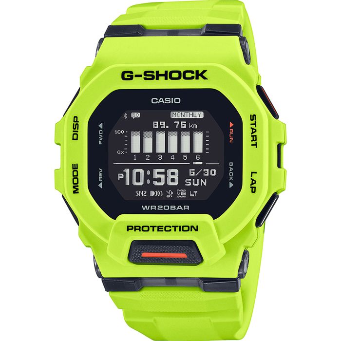 Montre - CASIO - G-Shock Sport - GBD-200-9ER - Jaune fluo