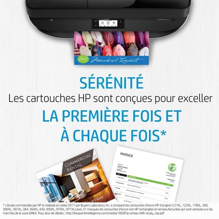 HP 364 Cartouche d'encre magenta authentique (CB319EE) pour HP DeskJet 3070A et HP Photosmart 5525/6525