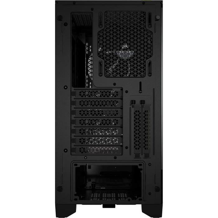 Boîtier PC Gaming - CORSAIR - 4000D Airflow - Moyen Tour - Verre trempé - Noir (CC9011200WW)