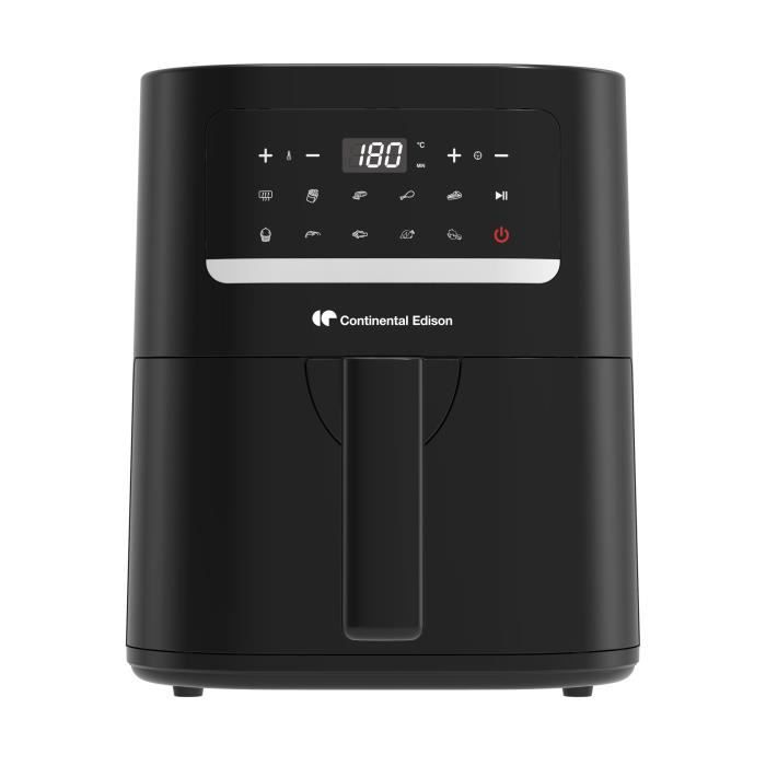 Airfryer - Friteuse a Air Sans huile CONTINENTAL EDISON - FRSH1400B - 4,5 L - Noir - 1400W