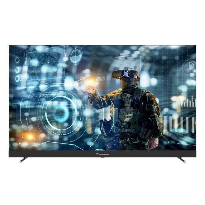 CONTINENTAL EDISON - CELEDGAM65QL24B6 - TV 4K UHD QLED Gaming - 144Hz - 65 (164 cm) - Smart Google - Wifi Bluetooth - 4xHDMI 3xUSB