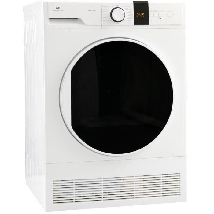 Seche-linge a condensation CONTINENTAL EDISON CESLCE10W1  10 kg  Blanc