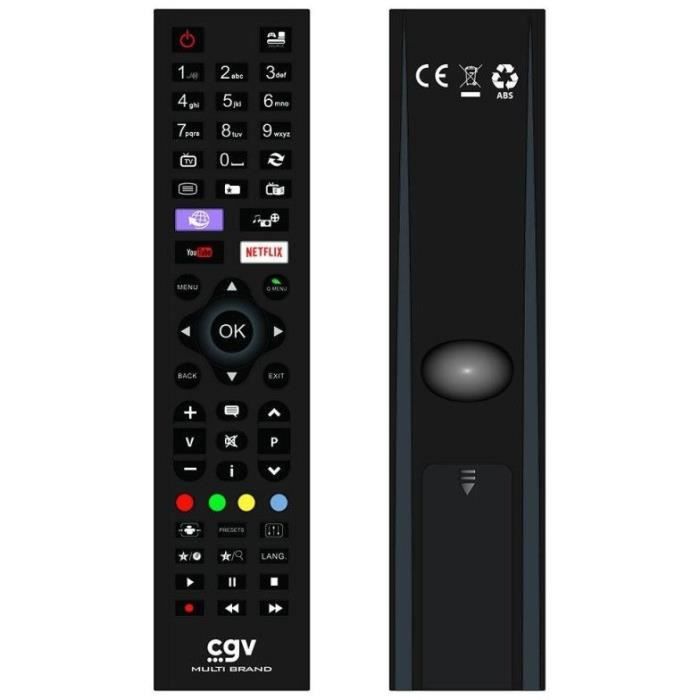 Télécommande Universelle - CGV - FIDELIO MM - Multi-Marques - Sans programmation