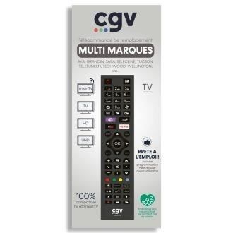 Télécommande Universelle - CGV - FIDELIO MM - Multi-Marques - Sans programmation