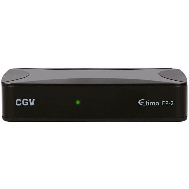 Récepteur-enregistreur TNT - CGV - ETIMO FP-2 - DVB-T2 HEVC 265 - Disque dur intégré - Full HD