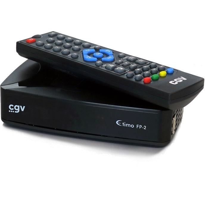 Récepteur-enregistreur TNT - CGV - ETIMO FP-2 - DVB-T2 HEVC 265 - Disque dur intégré - Full HD