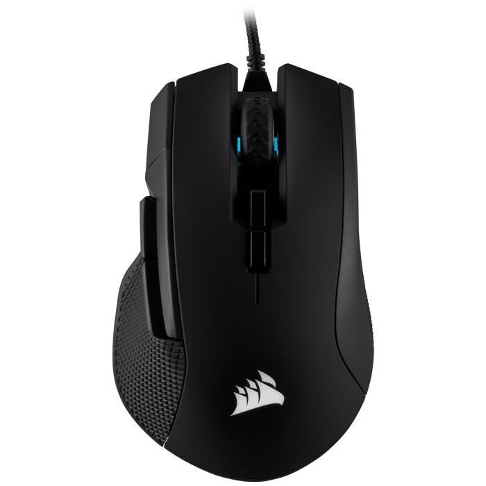 Souris Corsair IRONCLAW RGB Souris gaming FPS/MOBA, Noire