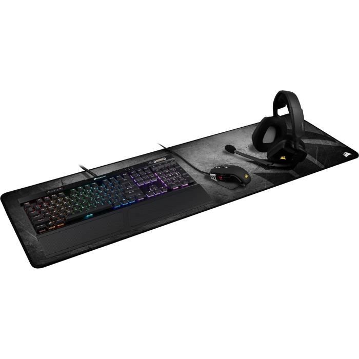 CORSAIR Tapis de souris gamer MM300 PRO - Résistant aux éclaboussures - Extended  (CH-9413641-WW)