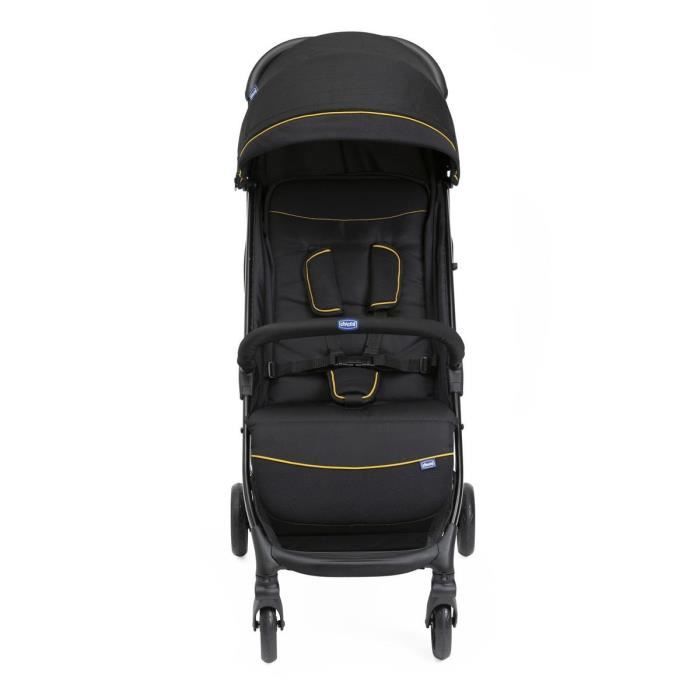 CHICCO Poussette Glee Unven - 4 roues - Noir