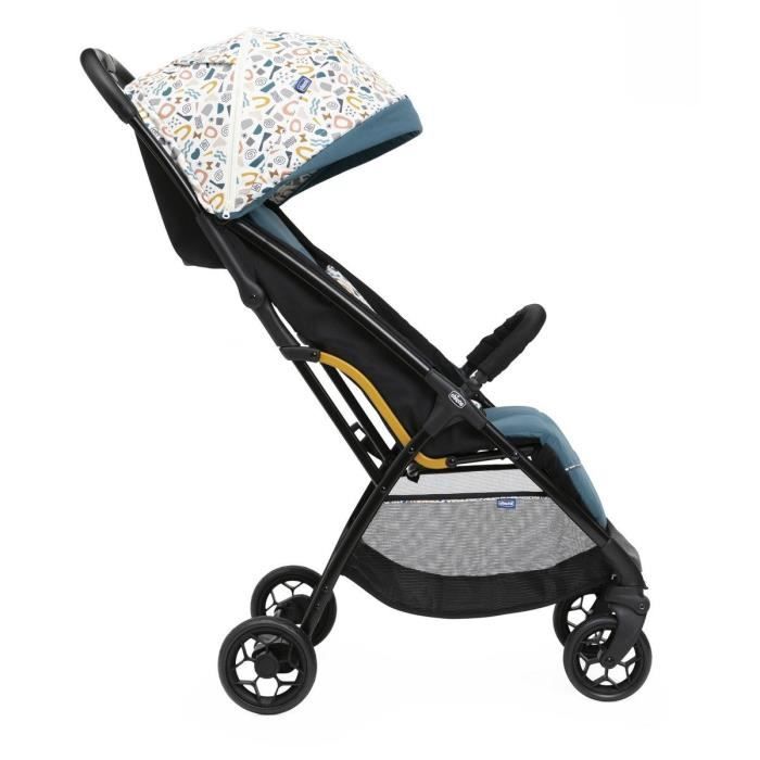 CHICCO Poussette Glee Joyful Teal - 4 roues - Bleu