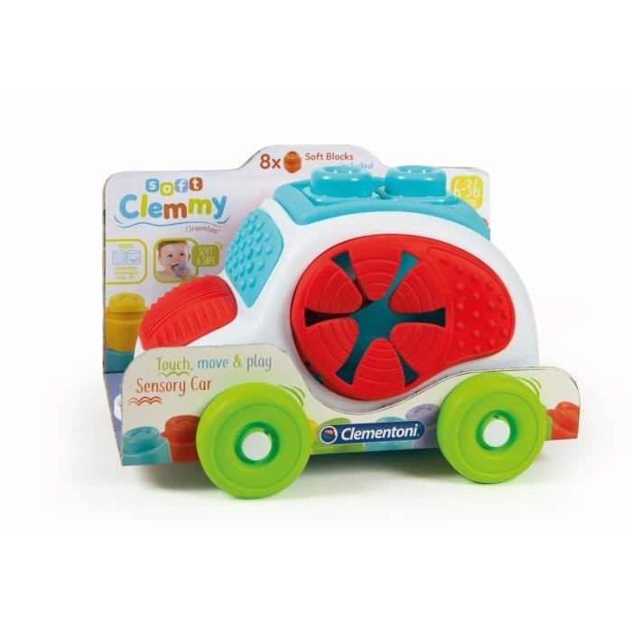 Clementoni - Clemmy - Voiture sensorielle