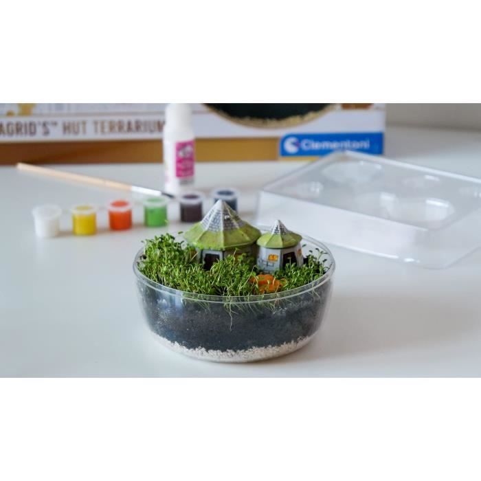 Terrarium Harry Potter - CLEMENTONI - Cabane de Hagrid a reproduire