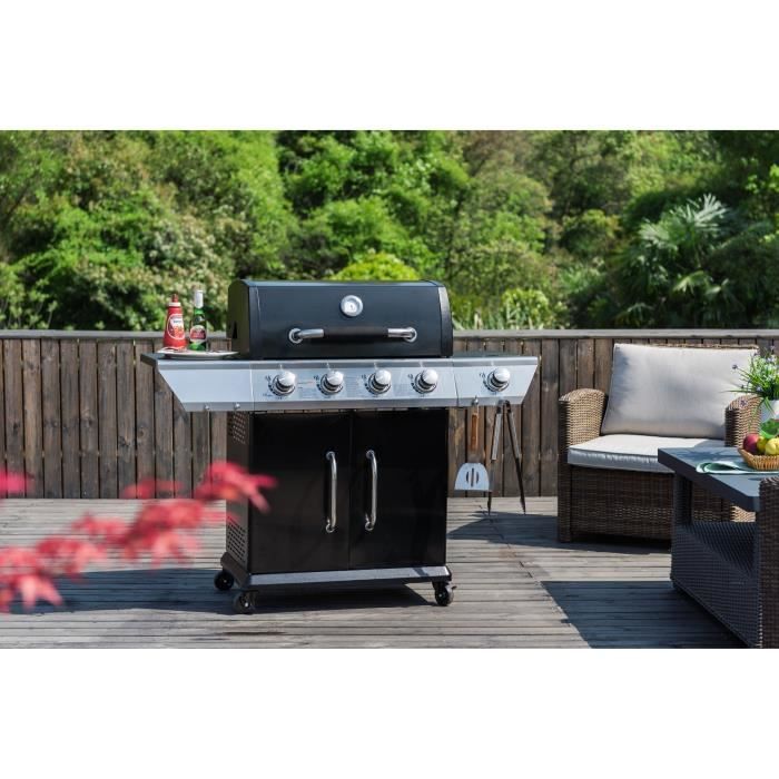 COOKING BOX Barbecue a gaz DUKE - 4 Feux + side