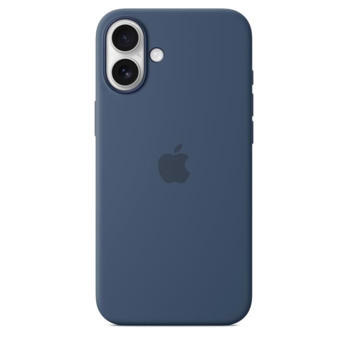 APPLE iPhone 16 Plus - Coque en silicone avec MagSafe - Denim