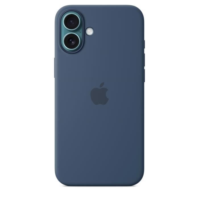 APPLE iPhone 16 Plus - Coque en silicone avec MagSafe - Denim