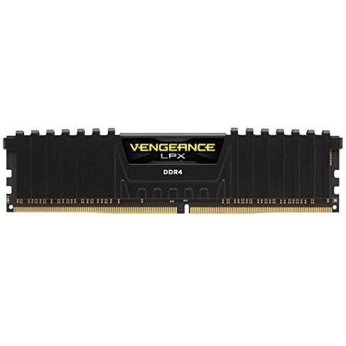 Mémoire RAM - CORSAIR - Vengeance LPX DDR4 - 16GB 2x8GB DIMM - 3200 MHz  - 1.35V - Noir (CMK16GX4M2E3200C)