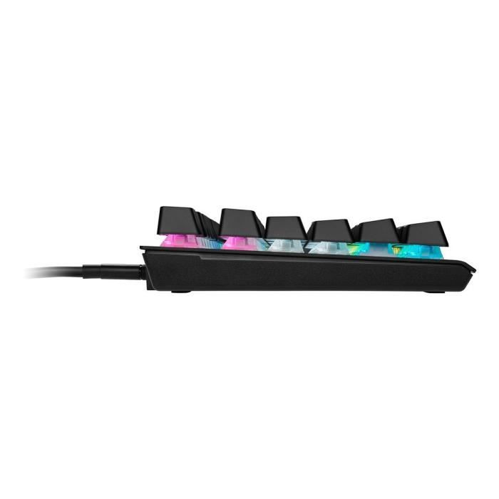 Clavier Corsair gaming mécanique-optique K60 RGB PRO TKL OPX