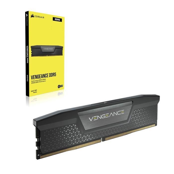 CORSAIR Vengeance 16GB 1x16GB - DDR5 5200MHz - CAS40 - Black (CMK16GX5M1B5200C40)