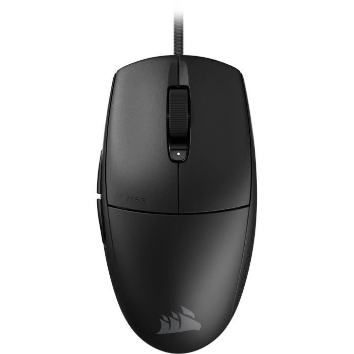 Souris Gaming Filaire - CORSAIR - M55 Wired - 16 000 DPI - Ergonomique - Rétroéclairage RGB