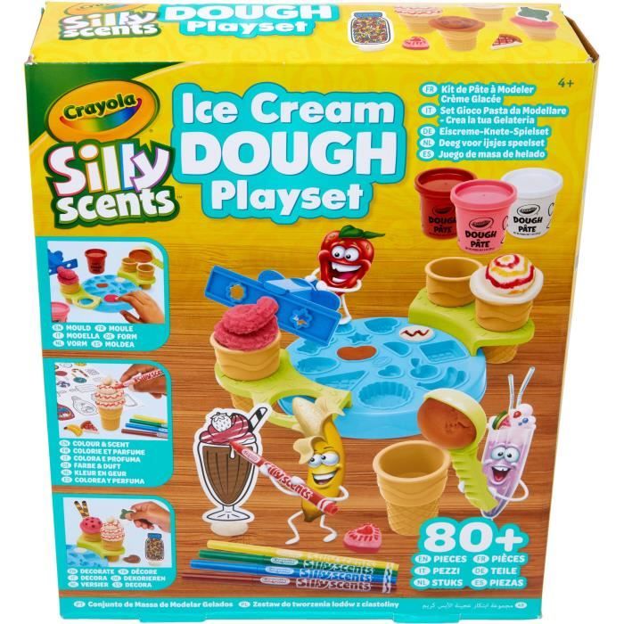 Créatif - CRAYOLA - La Fabrique de Glaces - Crée des glaces en pâte a modeler! Des 4 ans