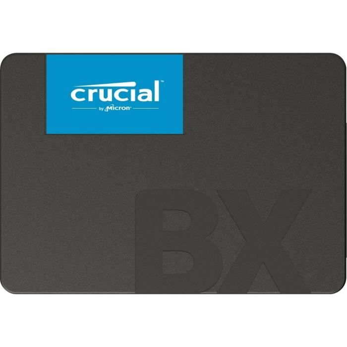 CRUCIAL - Disque SSD Interne - BX500 - 240Go - 2,5 (CT240BX500SSD1)