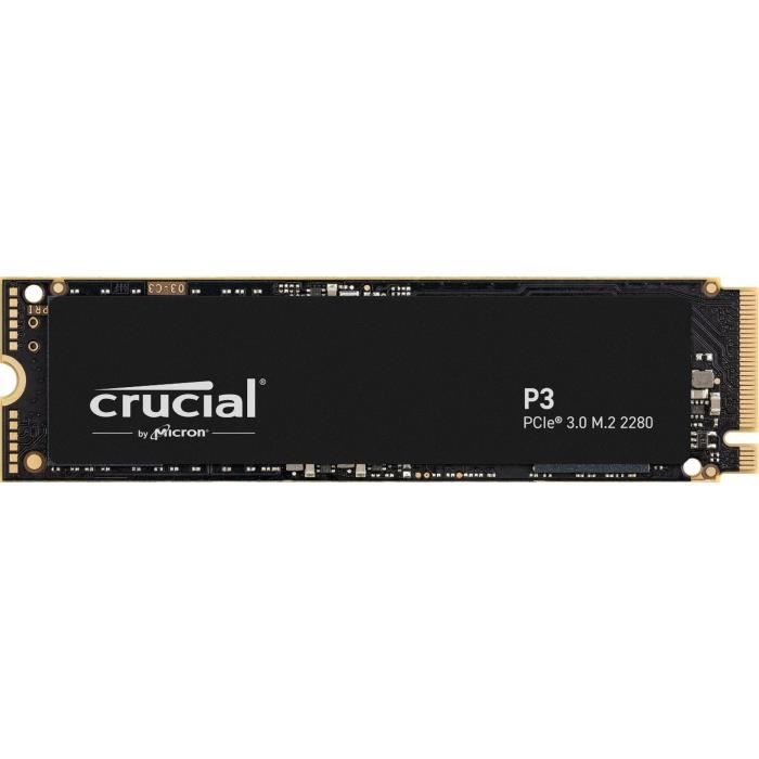 SSD interne Crucial SSD P3 1To NVME (CT1000P3SSD8)