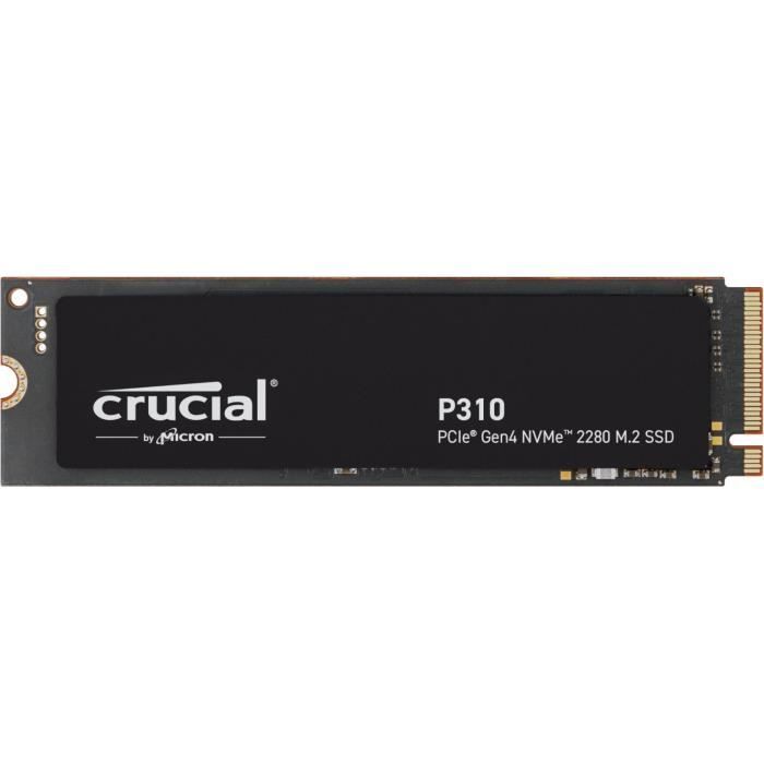 Disque SSD Interne - CRUCIAL - P310 2To PCIe Gen4 NVMe M.2 SSD (CT2000P310SSD8)