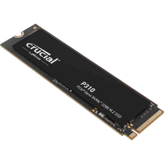 Disque SSD Interne - CRUCIAL - P310 2To PCIe Gen4 NVMe M.2 SSD (CT2000P310SSD8)