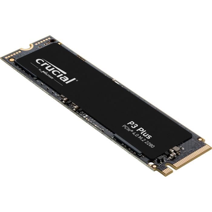 Disque dur SSD CRUCIAL P3 Plus 2 To PCIe 4.0 NVMe M.2 2280