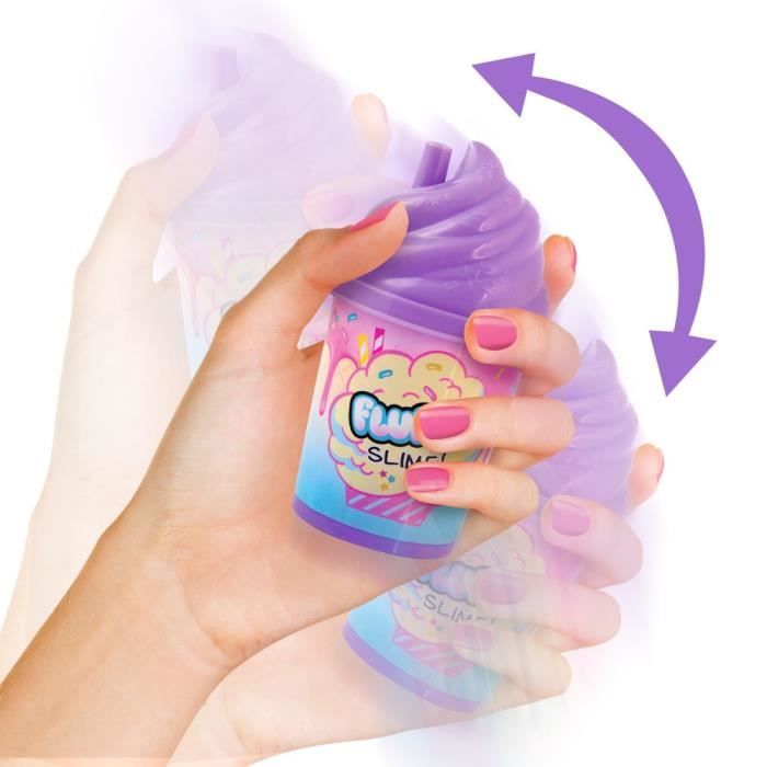 SO DIY So Slime Fluffy - Lot de 3 Slime Shakers Fluffy parfumés - Découvre une nouvelle texture de slime ! - SSC 101 - 6 ans et +