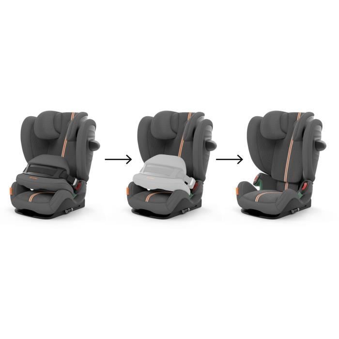 Siege Auto Pallas G i-Size Plus - Groupe 1/2/3 - Lava Grey - CYBEX