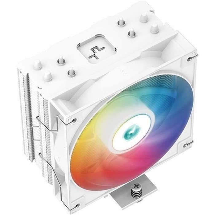 Ventirad CPU - DEEPCOOL - Gammaxx AG400 ARGB - 1x120mm - Compatible Intel et AMD - Couleur Blanc