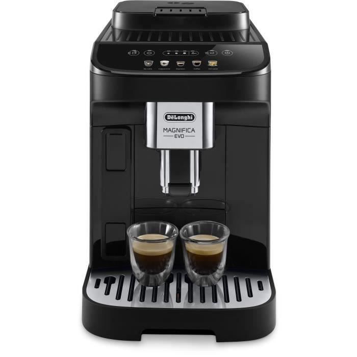 Machine expresso automatique avec broyeur De'Longhi Magnifica Evo  - ECAM290.61.B -technologie boissons lactées, Noir