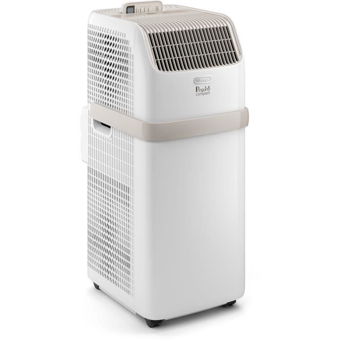 Climatiseur mobile PAC ES72 DELONGHI - 2100W - Ventilateur et déshumidificateur - Gaz R290 - 8 300 Btu/h