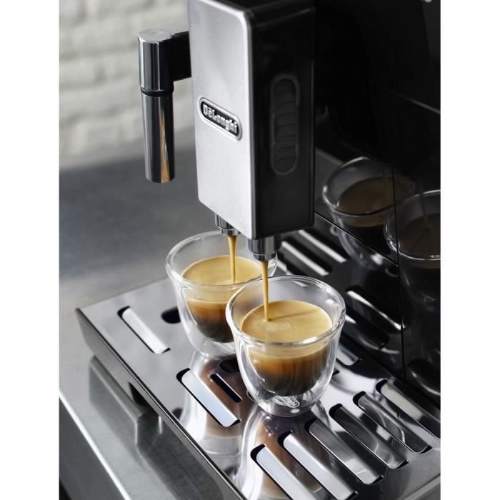 Machine a café avec broyeur - DE'LONGHI - ECAM 44.660.B - 1450 W - 400 g de grains - Noir