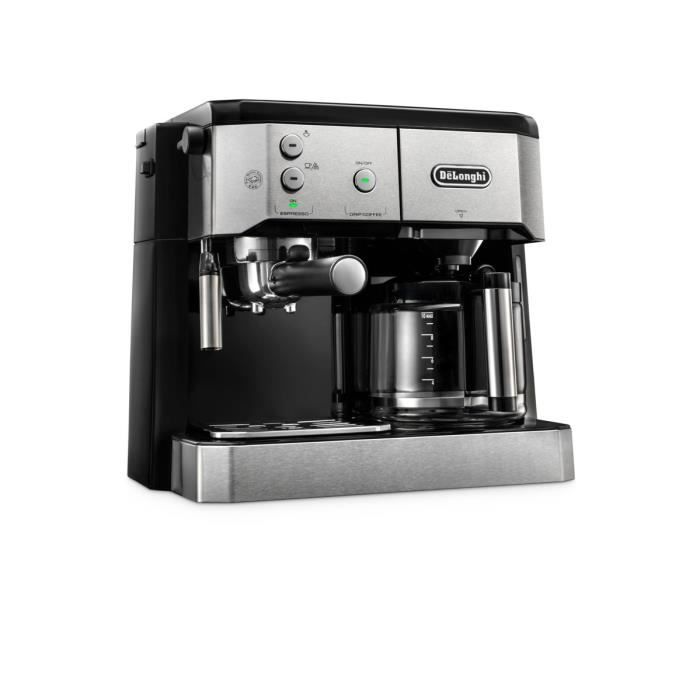 Machine a café DELONGHI BCO421.S - Pompe 15 bars - Filtre & espresso - Dosettes ESE - 1750 Watt