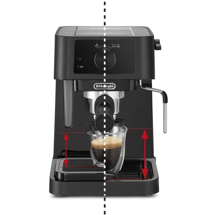 Machine a expresso - DELONGHI Stilosa EC235.BK - Noir - Buse vapeur - Compatible ESE