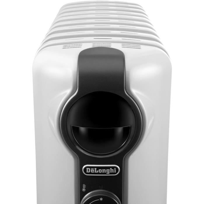 Radiateur bain d'huille RADIA DELONGHI - 1500W - 3 allures de chauffe - Technologie Real Energy - Batterie haute performance