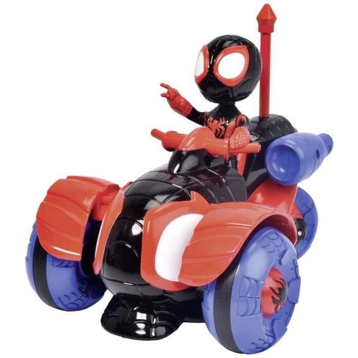 Marvel - Voiture Télécommandée - 17cm - Figuirne incluse - Dés 3 ans