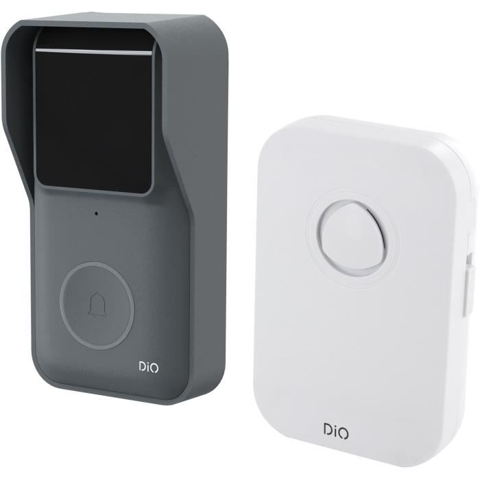 Sonnette WiFi sans fil avec carillon - DIO CONNECTED HOME