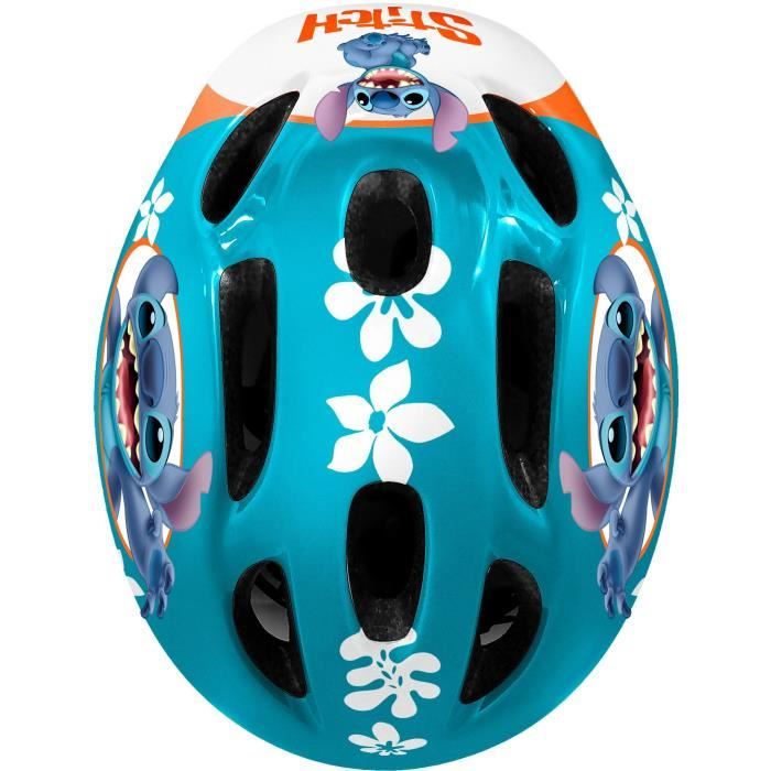 Casque de sport - DISNEY - STITCH - Taille S - Tour de tete réglable 53/56cm - Aérations et mousses internes pour plus de confort