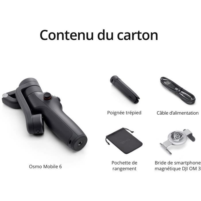 Perche a selfie DJI Osmo Mobile 6 - Bluetooth 5.1