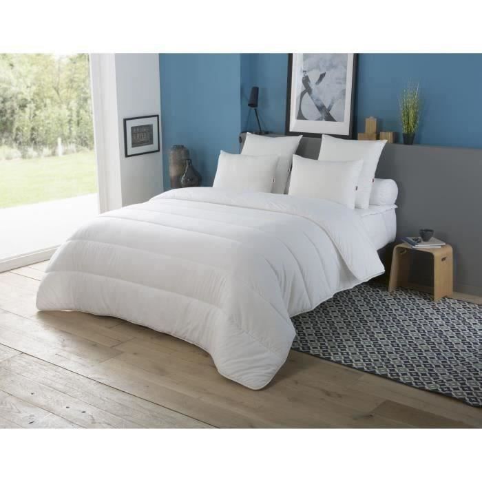 Couette chaude Country - 220 x 240 cm - 400gr/m² - Blanc - DODO