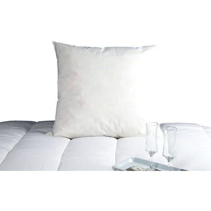 DODO Oreiller Duvet Oie MORZINE Anti-Acariens 65x65cm blanc