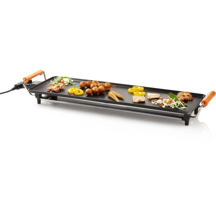 Plancha électrique - DOMO DO8310TP - 1800W - Surface Grill 70 x 22 cm - Poignées cool-touch