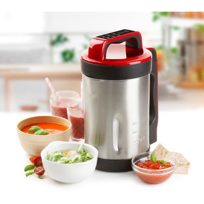 Blender chauffant DOMO - gris - 1,7L - 6 programmes  1000 Watt - DO719BL