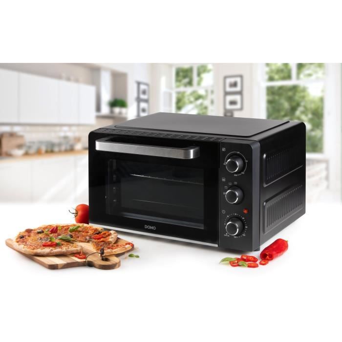 Mini four bake and snack DOMO DO1107GO - 28 L -  noir - 1500watt -